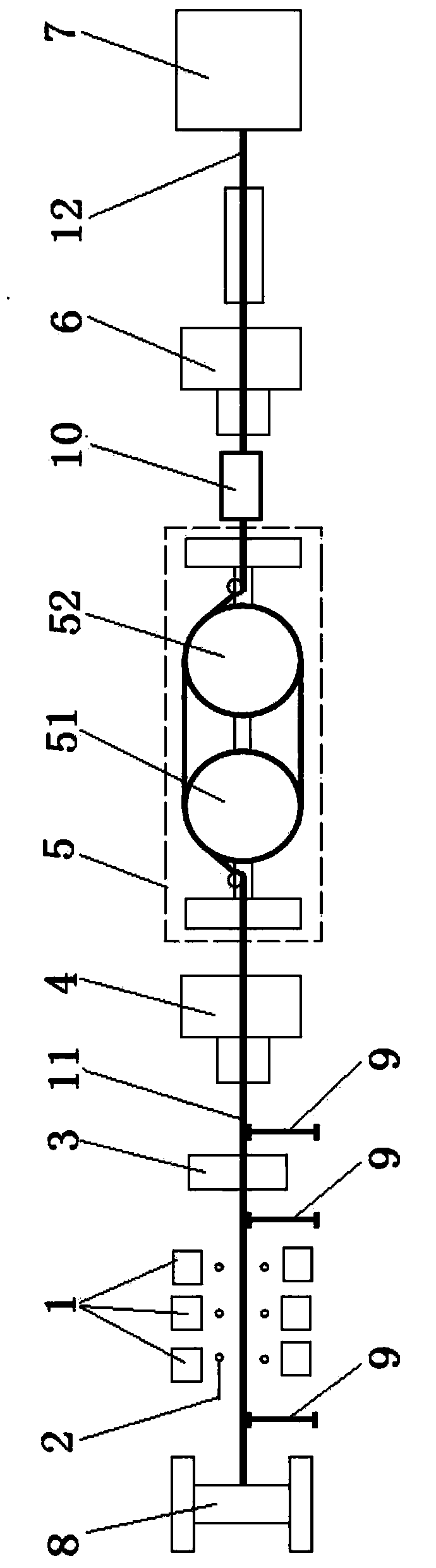 Cable core secondary wrapping method for improving insulation performance of communication cables and wrapping quality