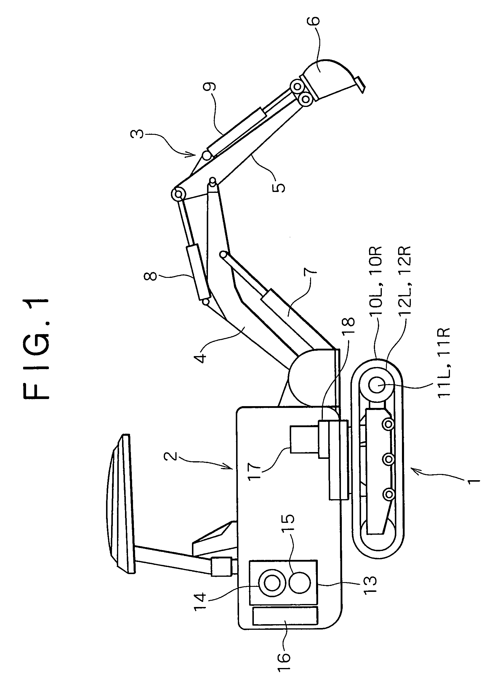 Rotation control device of working machine