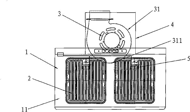 Condensing range hood