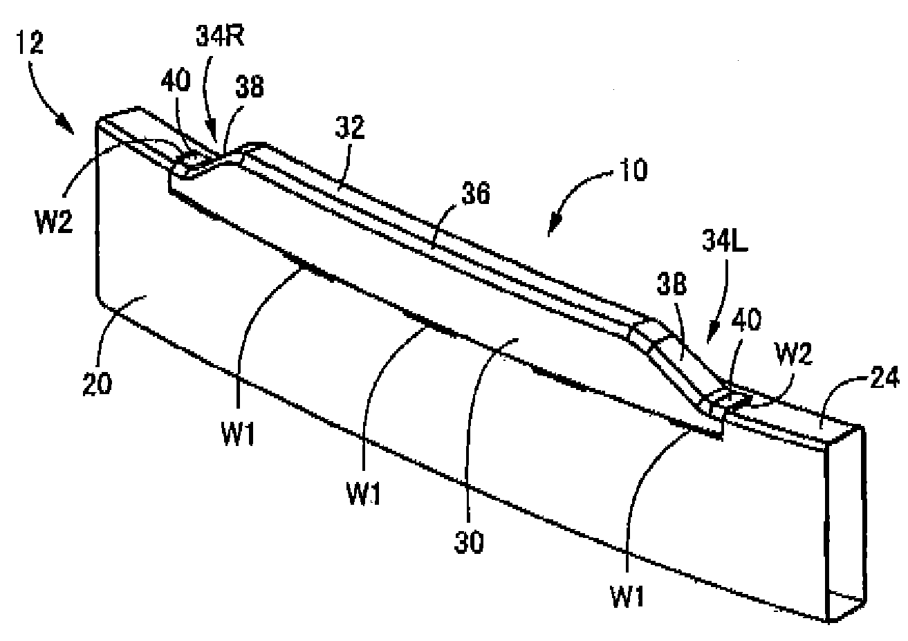 Underrun prevention member for vehicle bumper beam