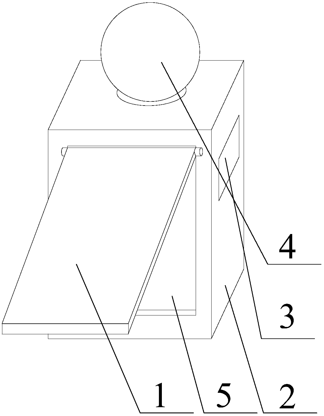 Wireless meal ordering service equipment