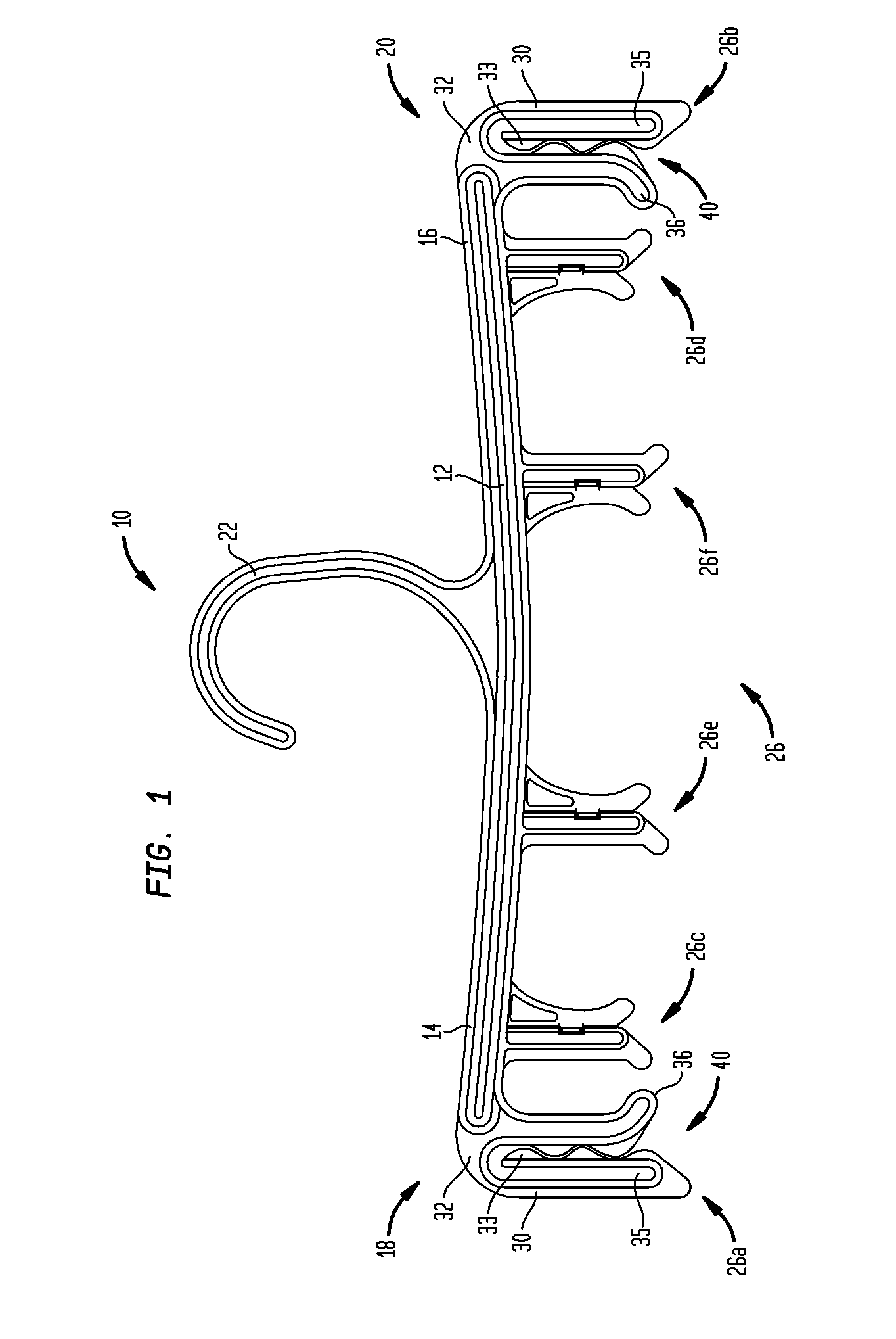 Multiple clip wraparound hanger