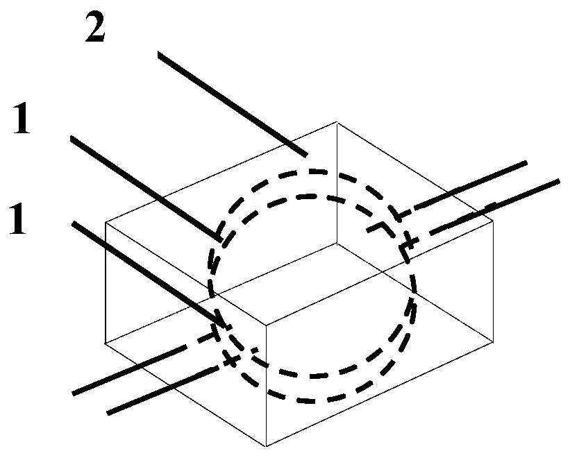 An integrated high temperature resistant electromagnetic induction coil