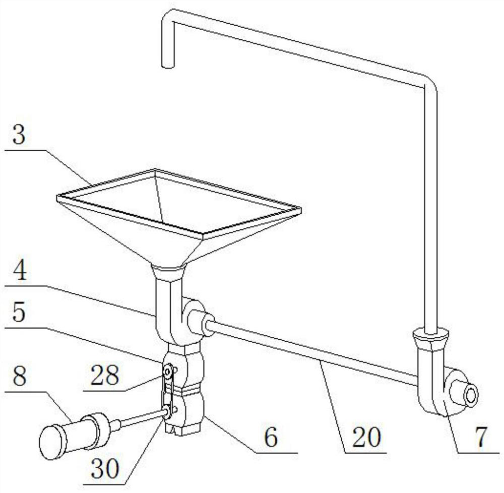 A laser cutting machine turbocharged dust removal and noise reduction device