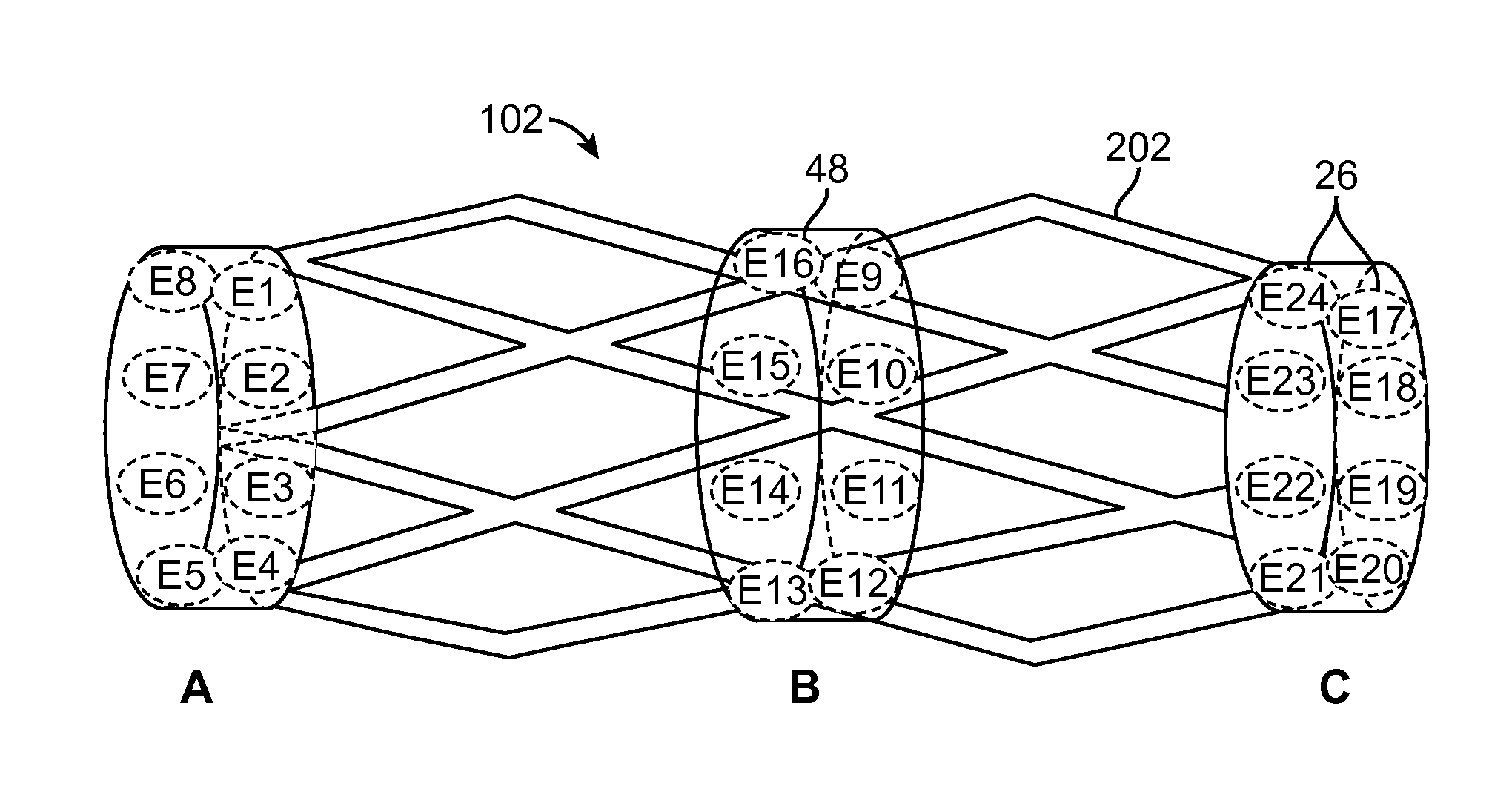 System and method of using evoked compound action potentials to minimize vessel trauma during nerve ablation