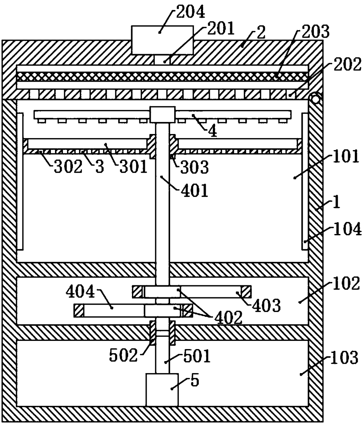 Disinfection device for ophthalmic medical appliance