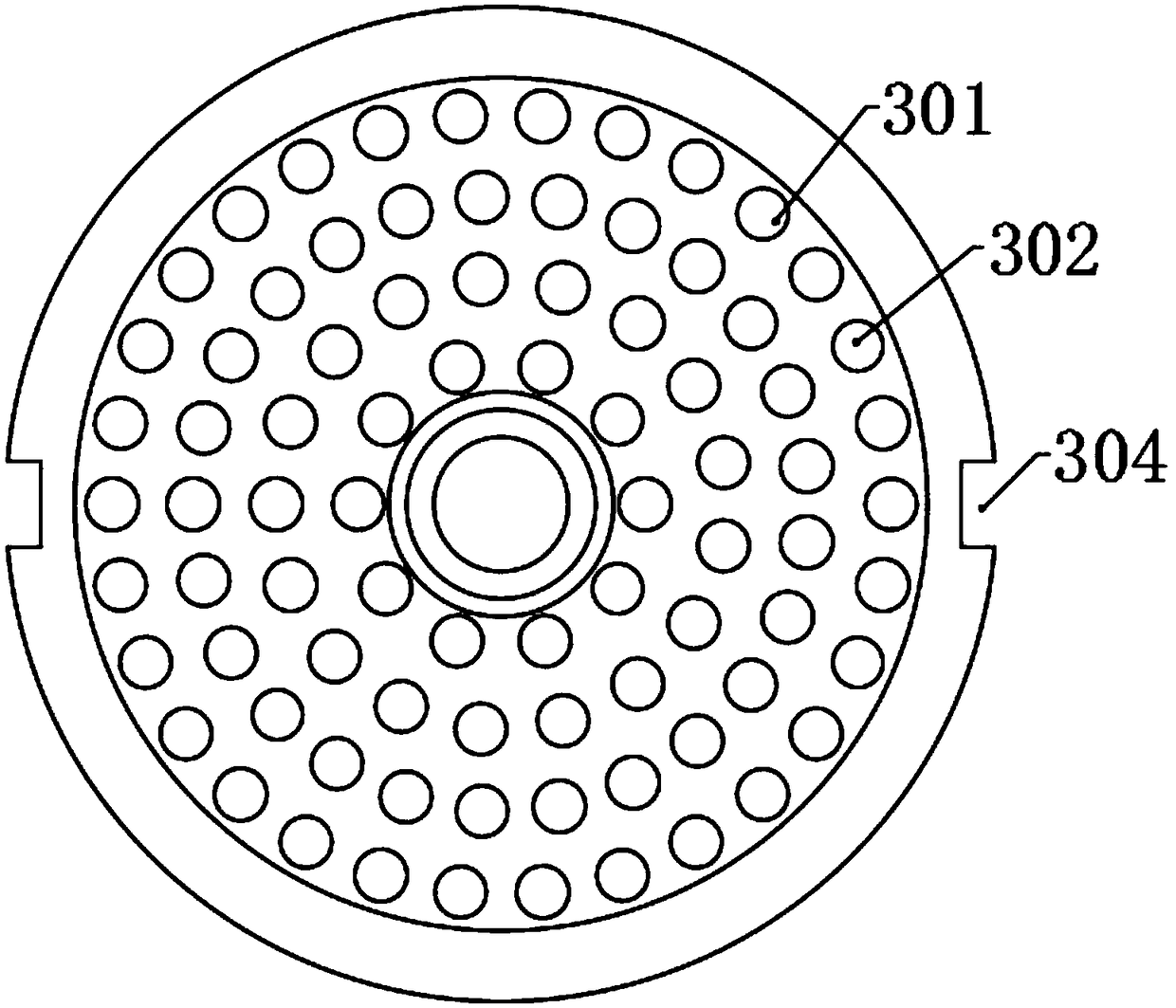 Disinfection device for ophthalmic medical appliance