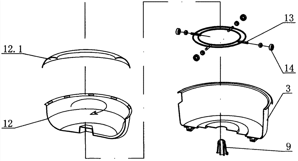 A rotating multifunctional wok