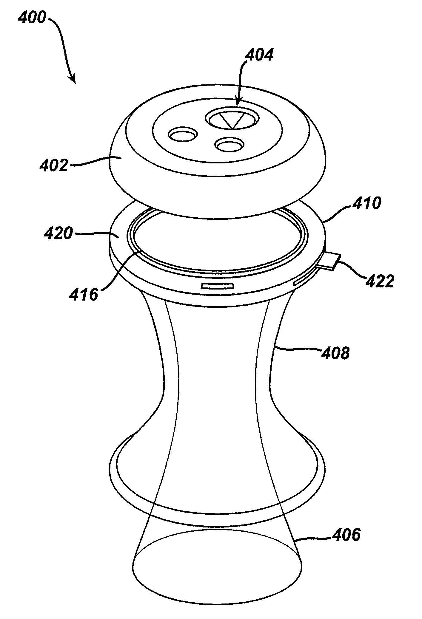 Surgical access device with protective element