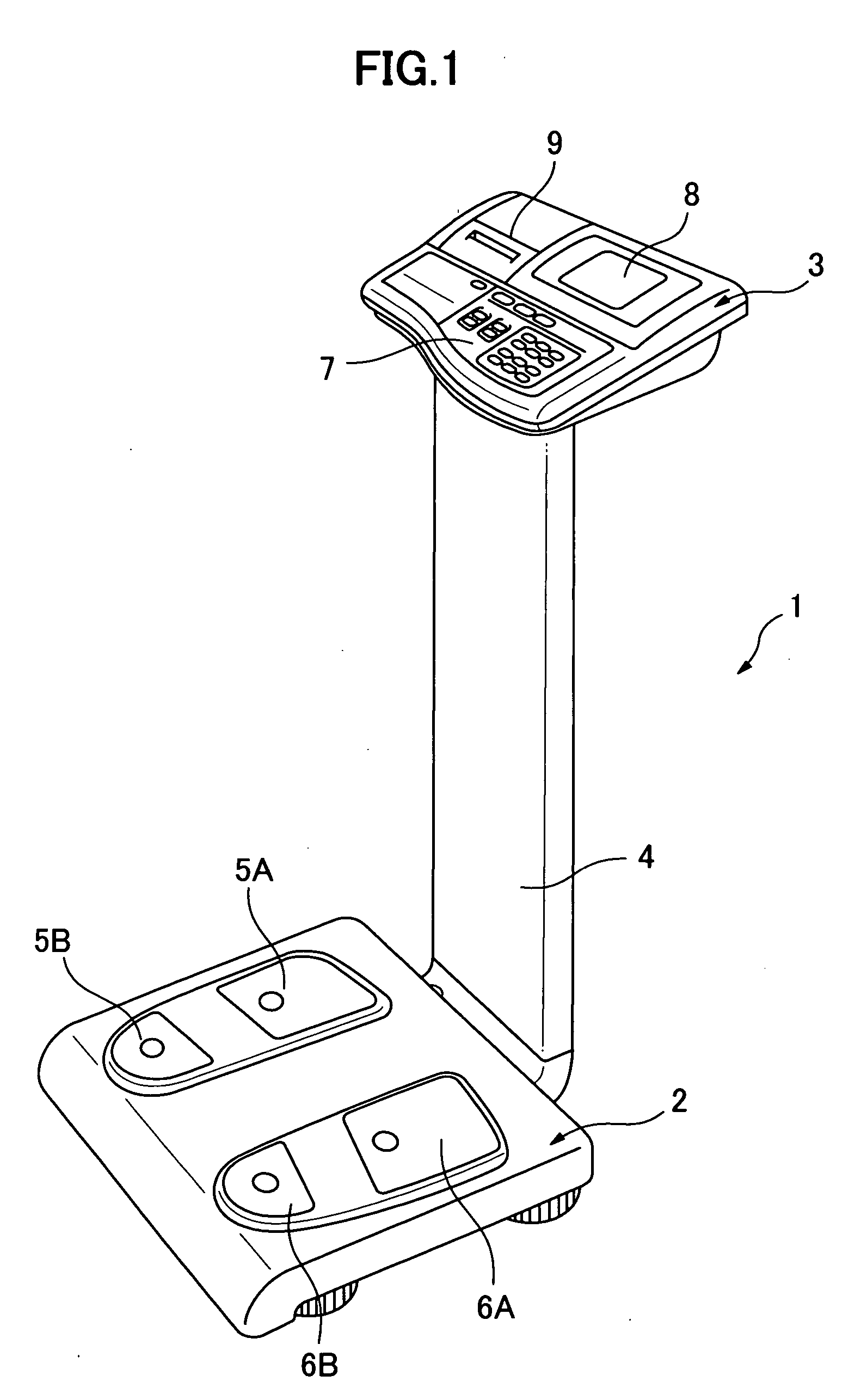 Basal metabolic rate measuring device