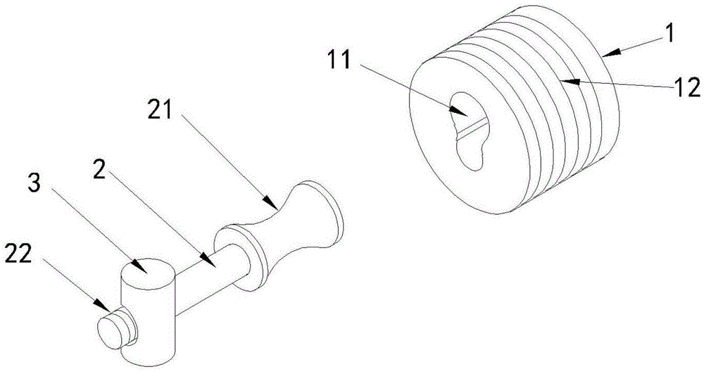 Plate-column connecting structure of furniture