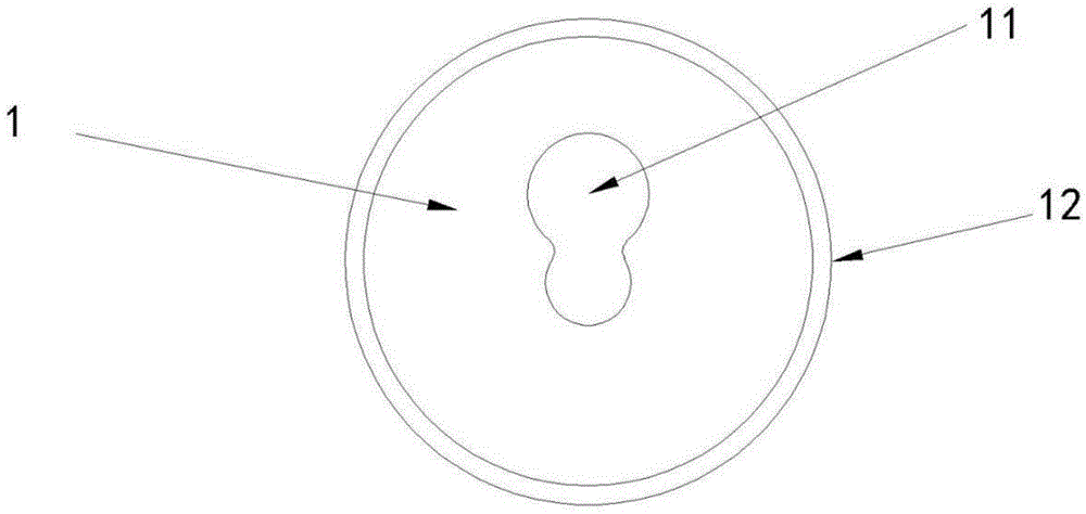 Plate-column connecting structure of furniture