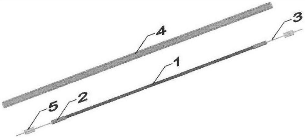 Ultralow-power-consumption graphene high-temperature heating tube and manufacturing method thereof