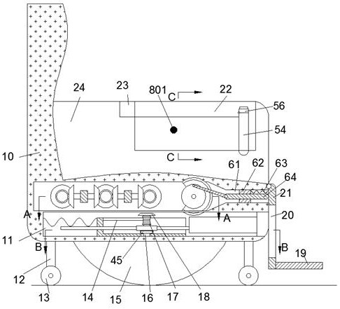 Electric wheelchair with leg rehabilitation function