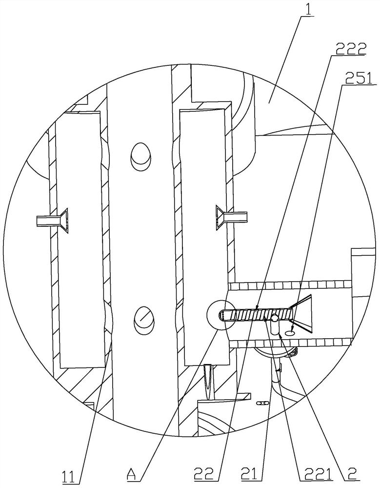 Airflow dyeing machine