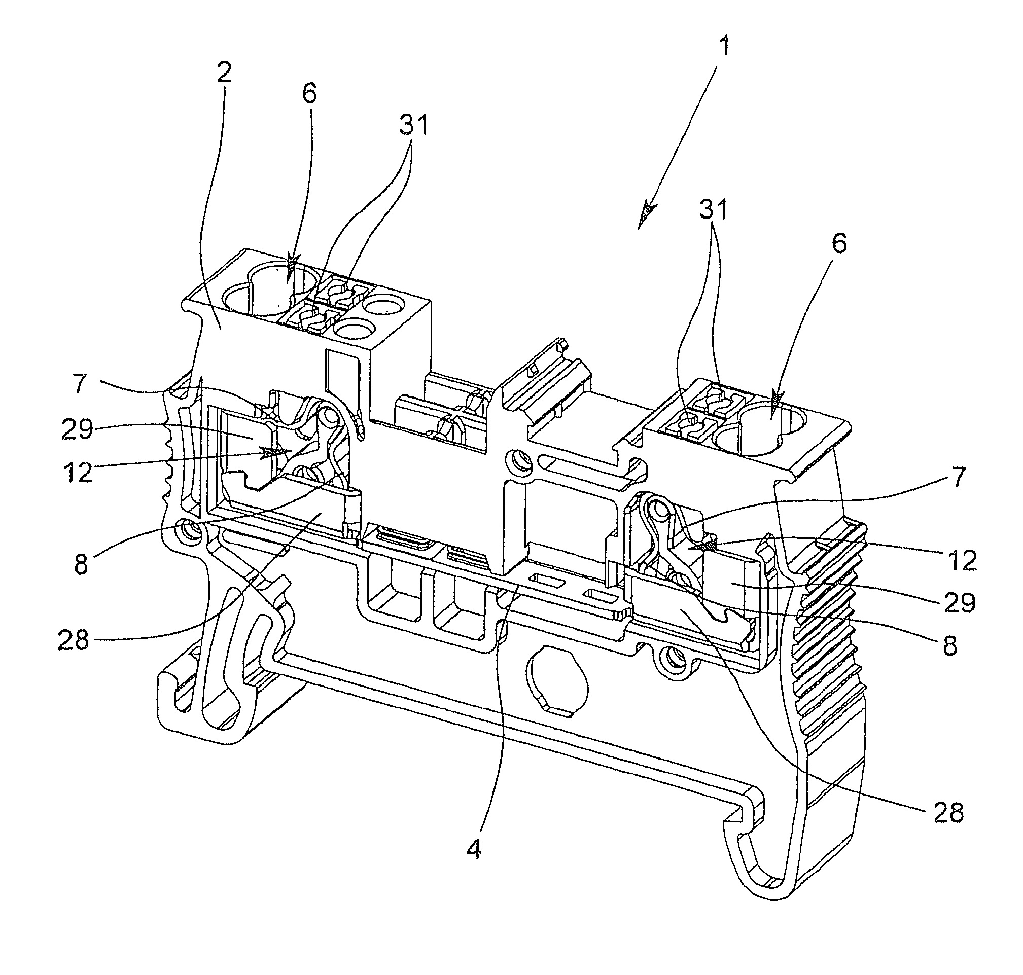 Electrical connection terminal