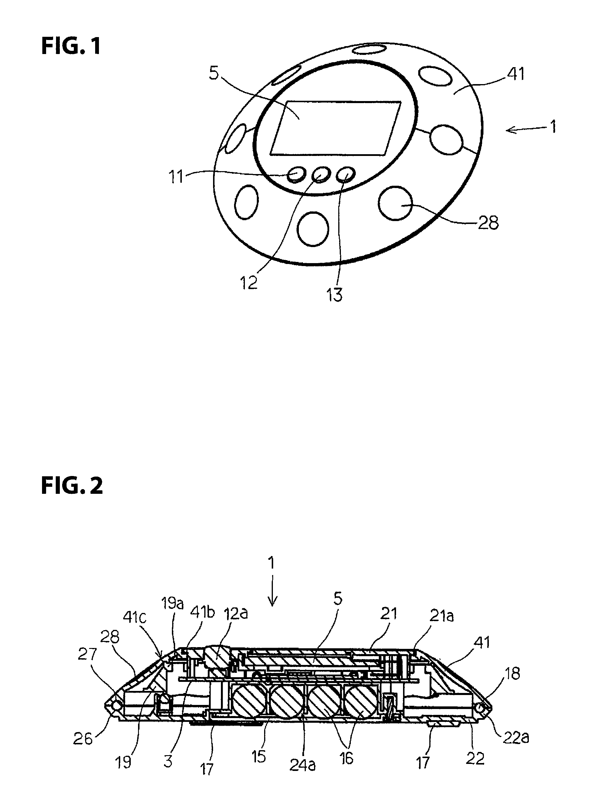 Stationary remote control transmitter