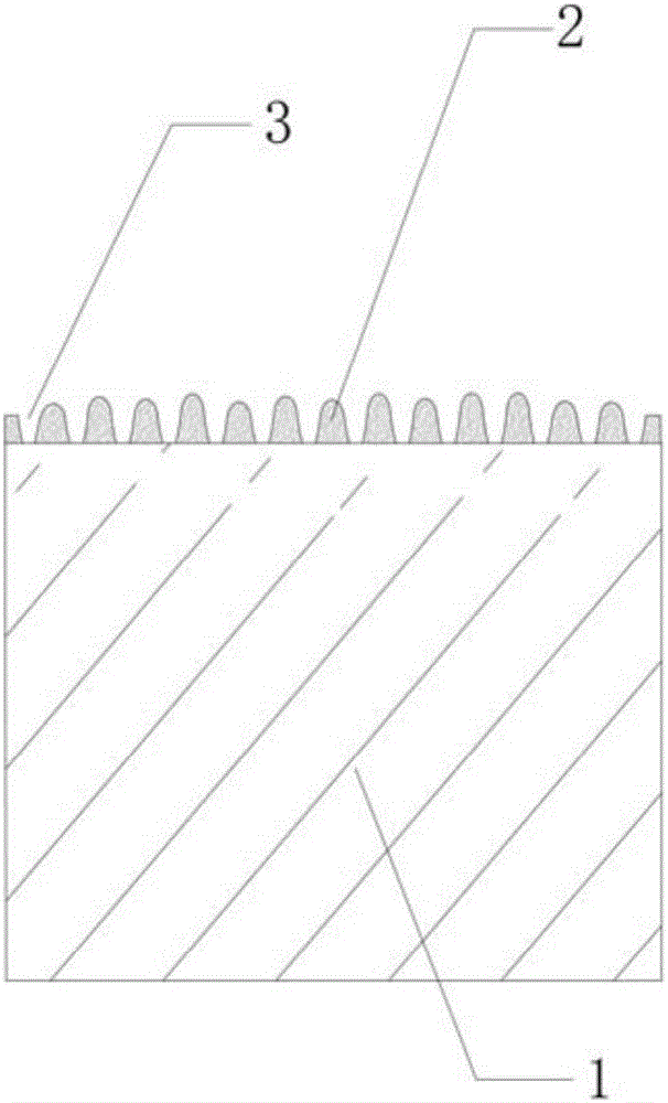 Variable-color engraved archaized tile and preparation method