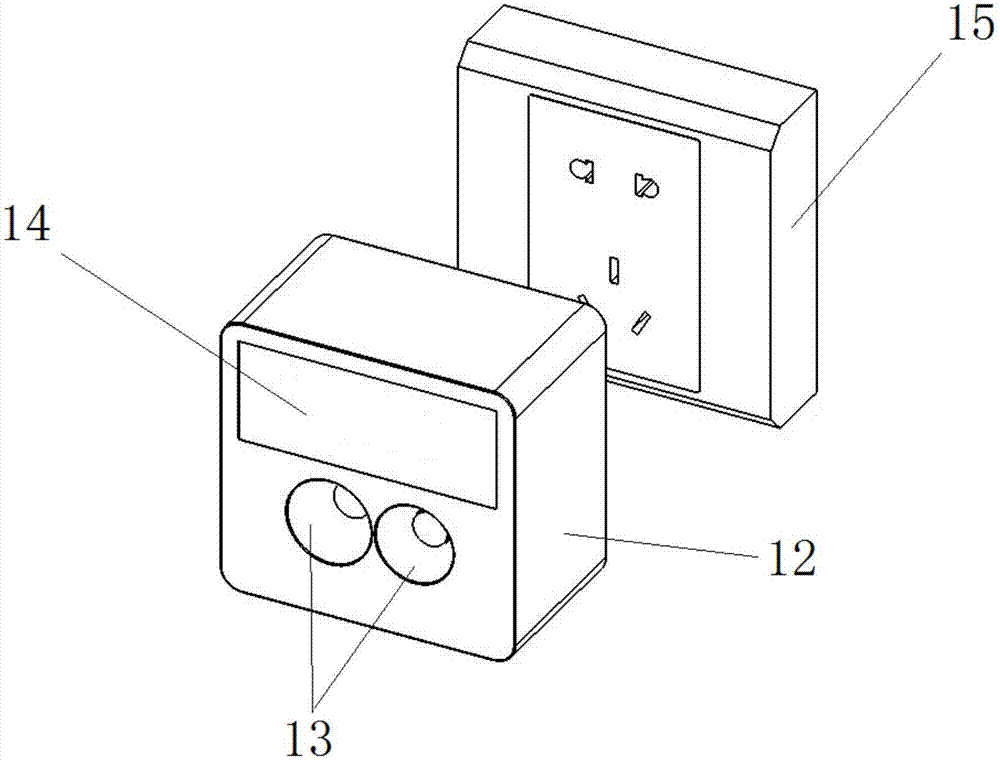 Robot charging device and achieving method thereof