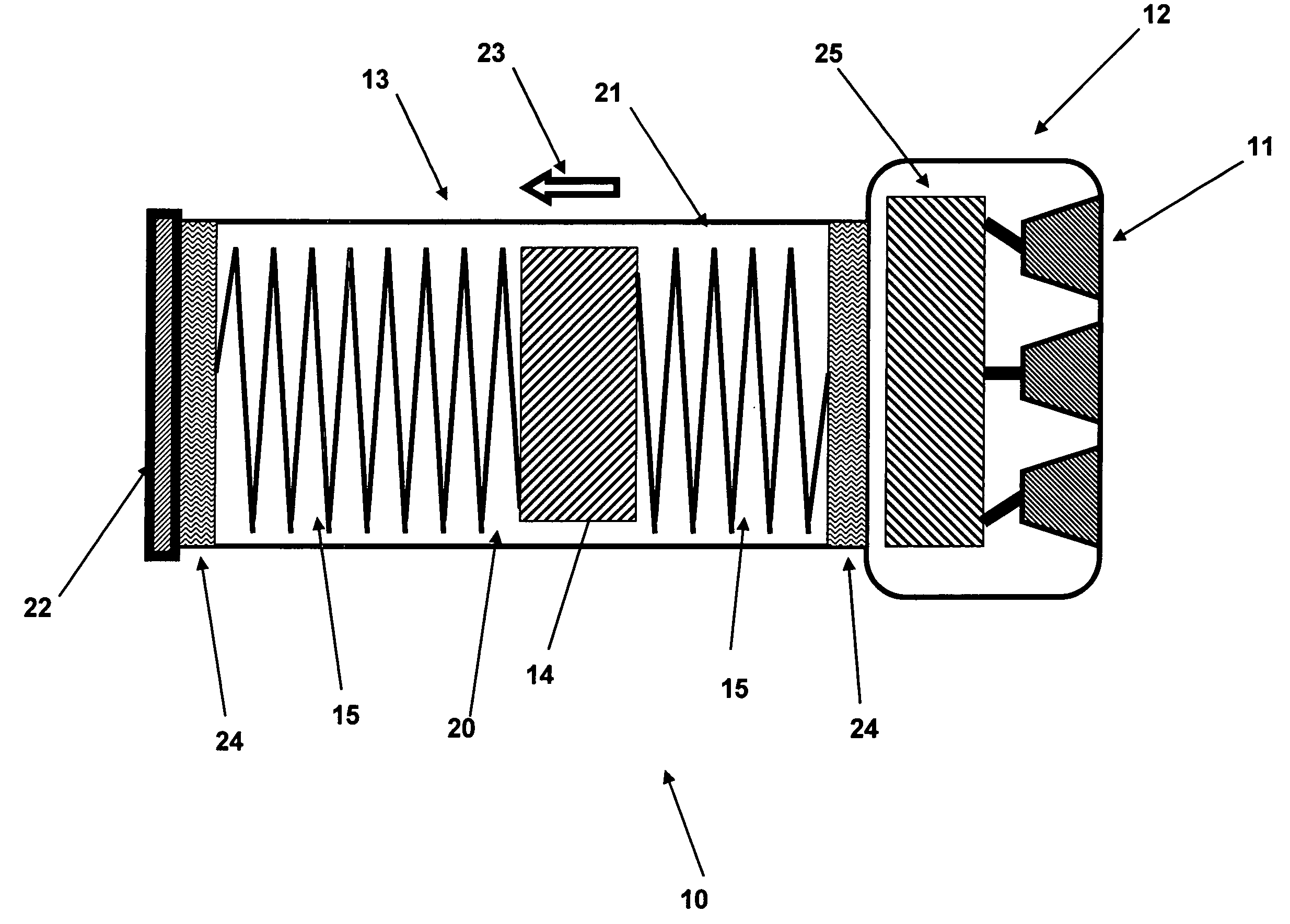 Impact powered devices