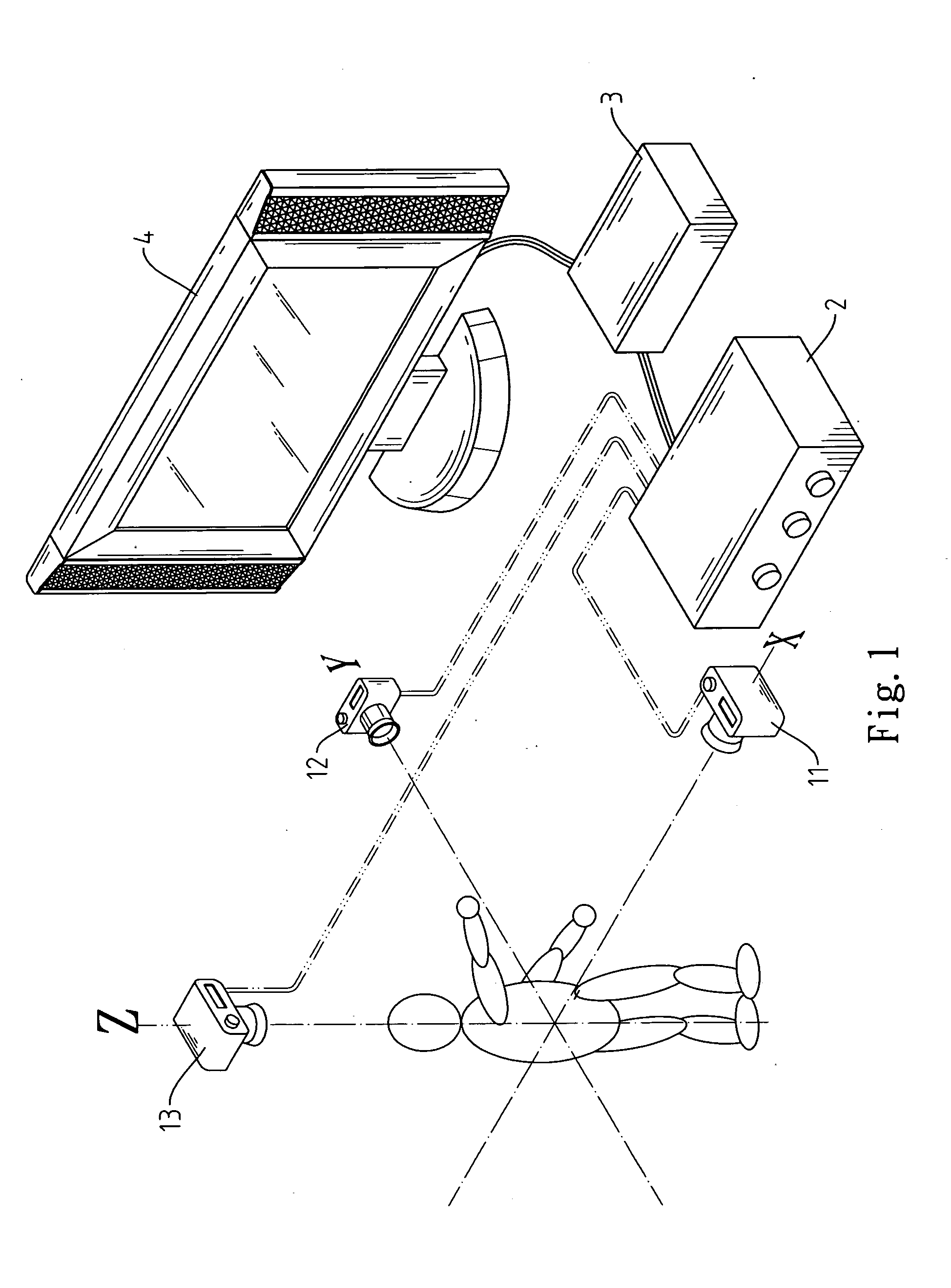 Image-sensing game-controlling device