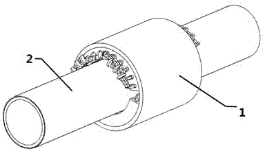 Two-degree-of-freedom linear induction motor control method