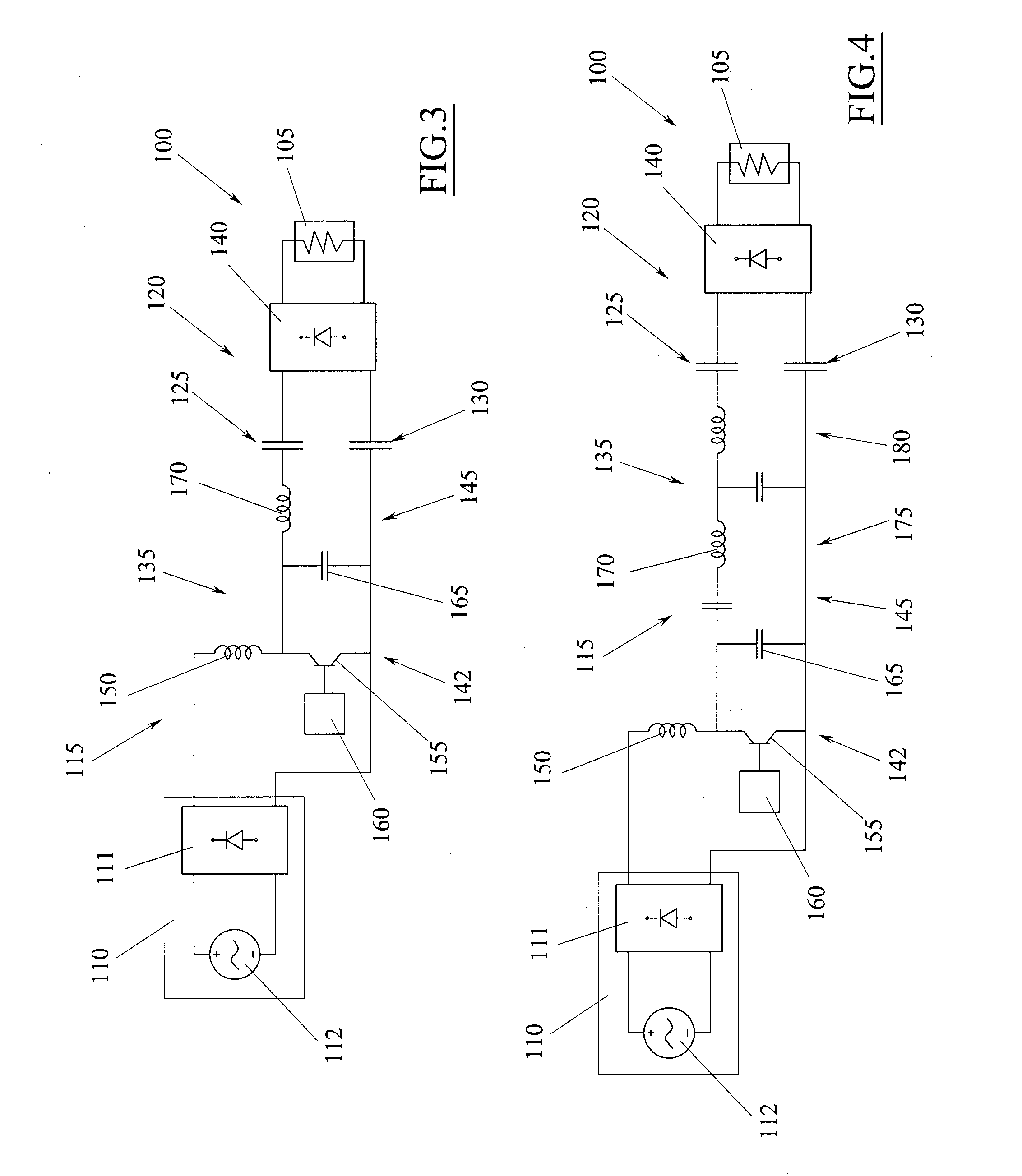 Method and apparatus for transferring electrical power by means of capacitive coupling