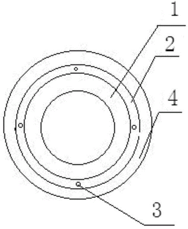 Intelligent RTP (reinforcing thermal pipe) tube and production method thereof