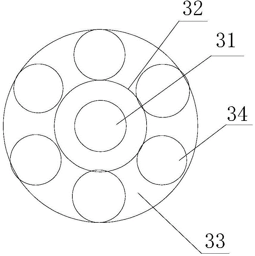 Intelligent RTP (reinforcing thermal pipe) tube and production method thereof