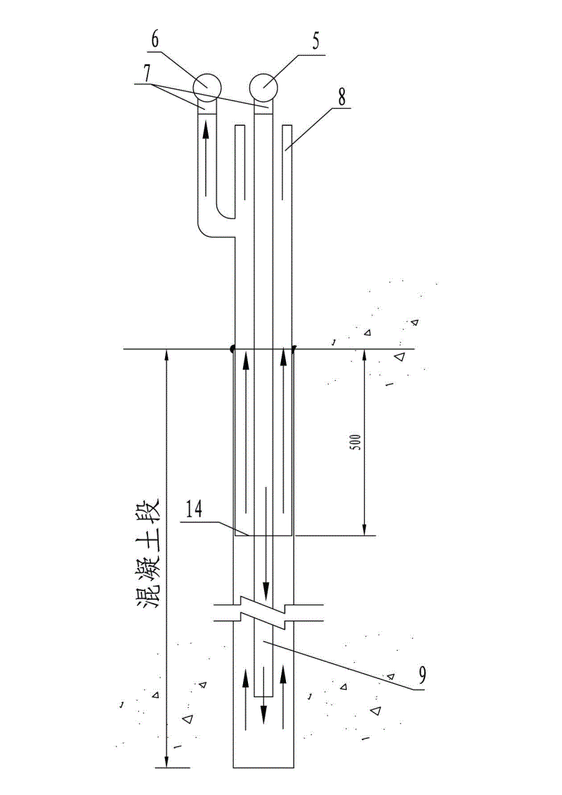 Roller compacted concrete dam and slit forming method thereof