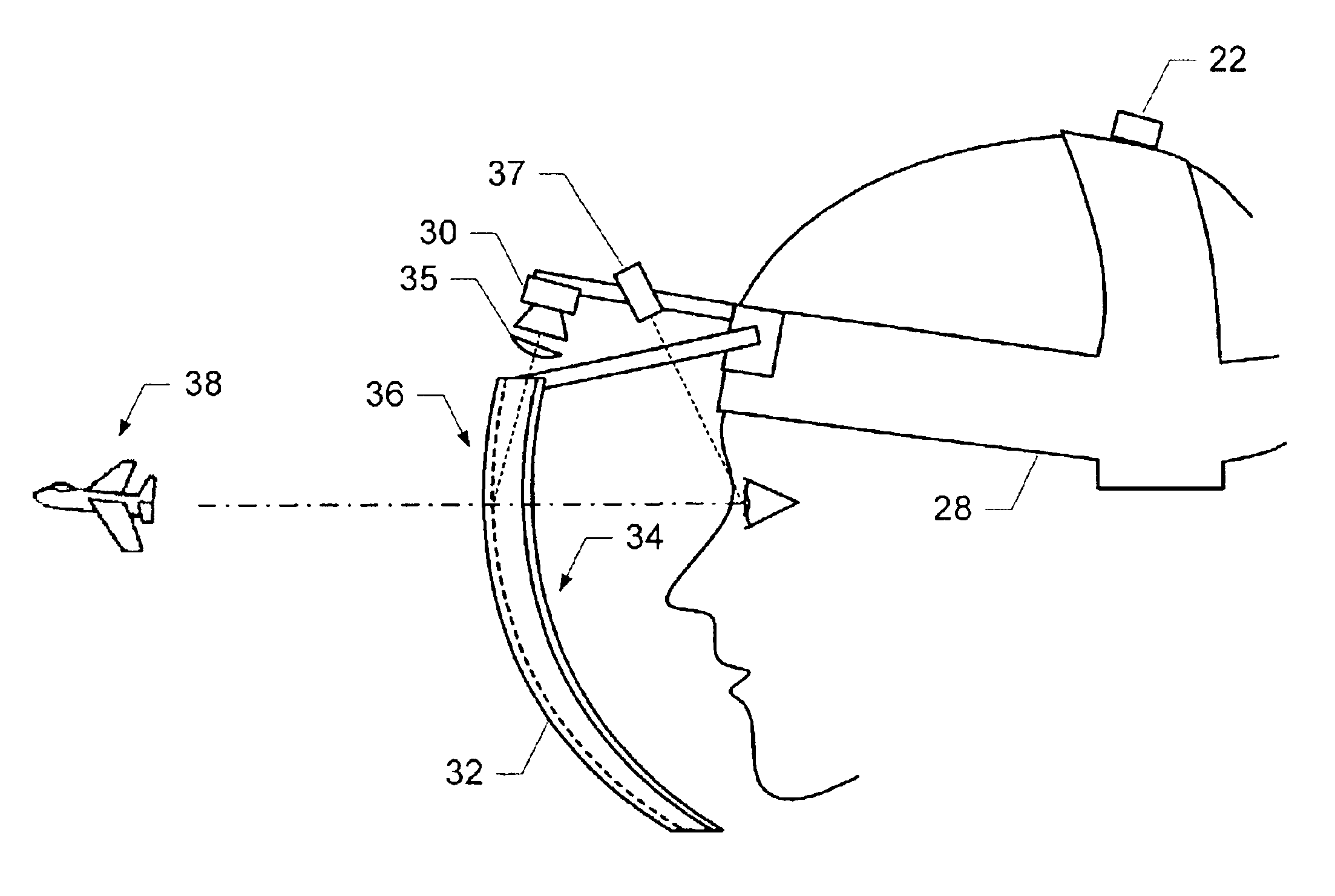 Gaze tracking system, eye-tracking assembly and an associated method of calibration