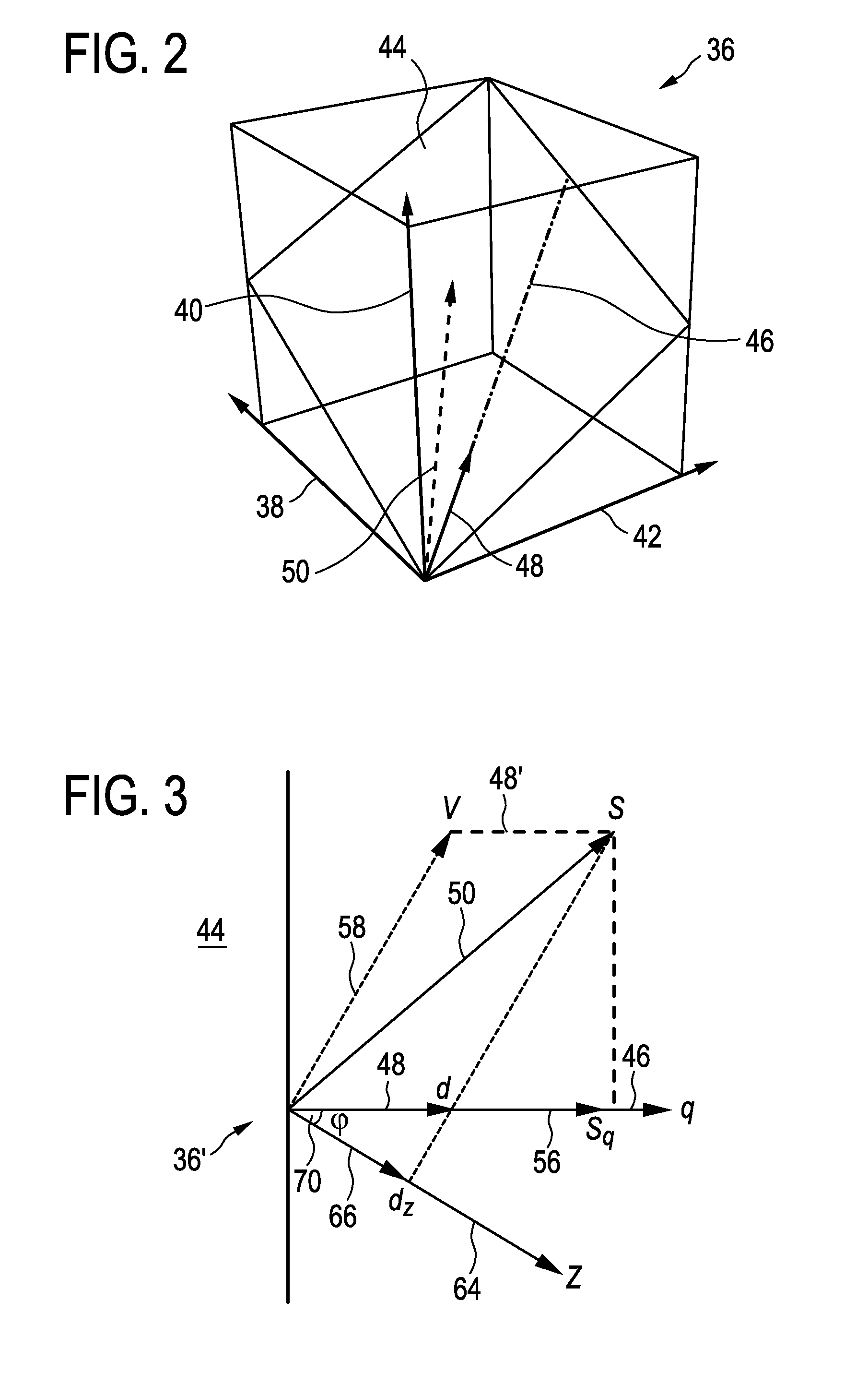 Device and method for extracting information from characteristic signals