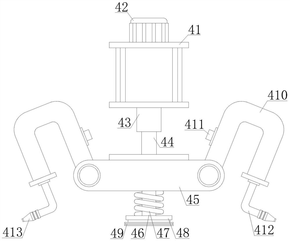 Food filling integrated sealing device and implementation method thereof