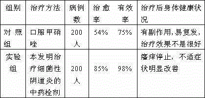 Traditional Chinese medicine suppository for treating bacterial vaginitis and preparation method of traditional Chinese medicine suppository