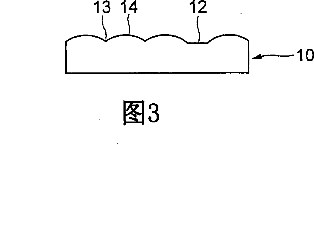 Optical element array, display device, and method of manufacturing display device, optical element array and optical element array molding die