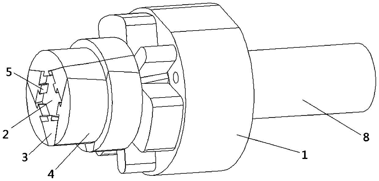 Built-in thread opening processing die and manufacturing process of internal thread high-borosilicate glass cup