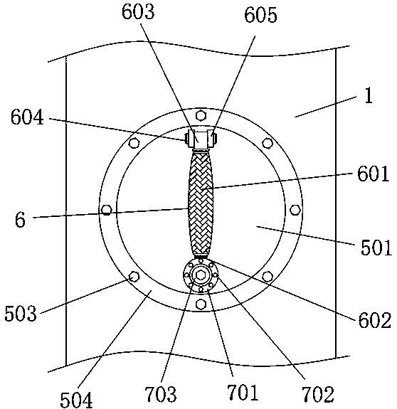 Rolling barrel control device for clothes cloth processing