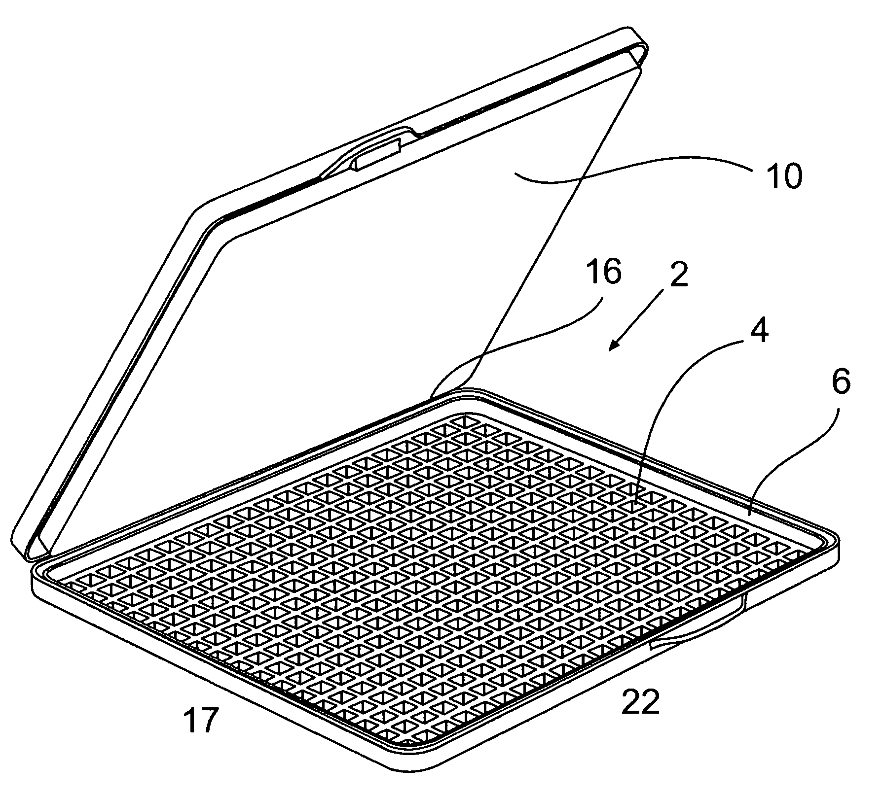 Immunoassay product and process