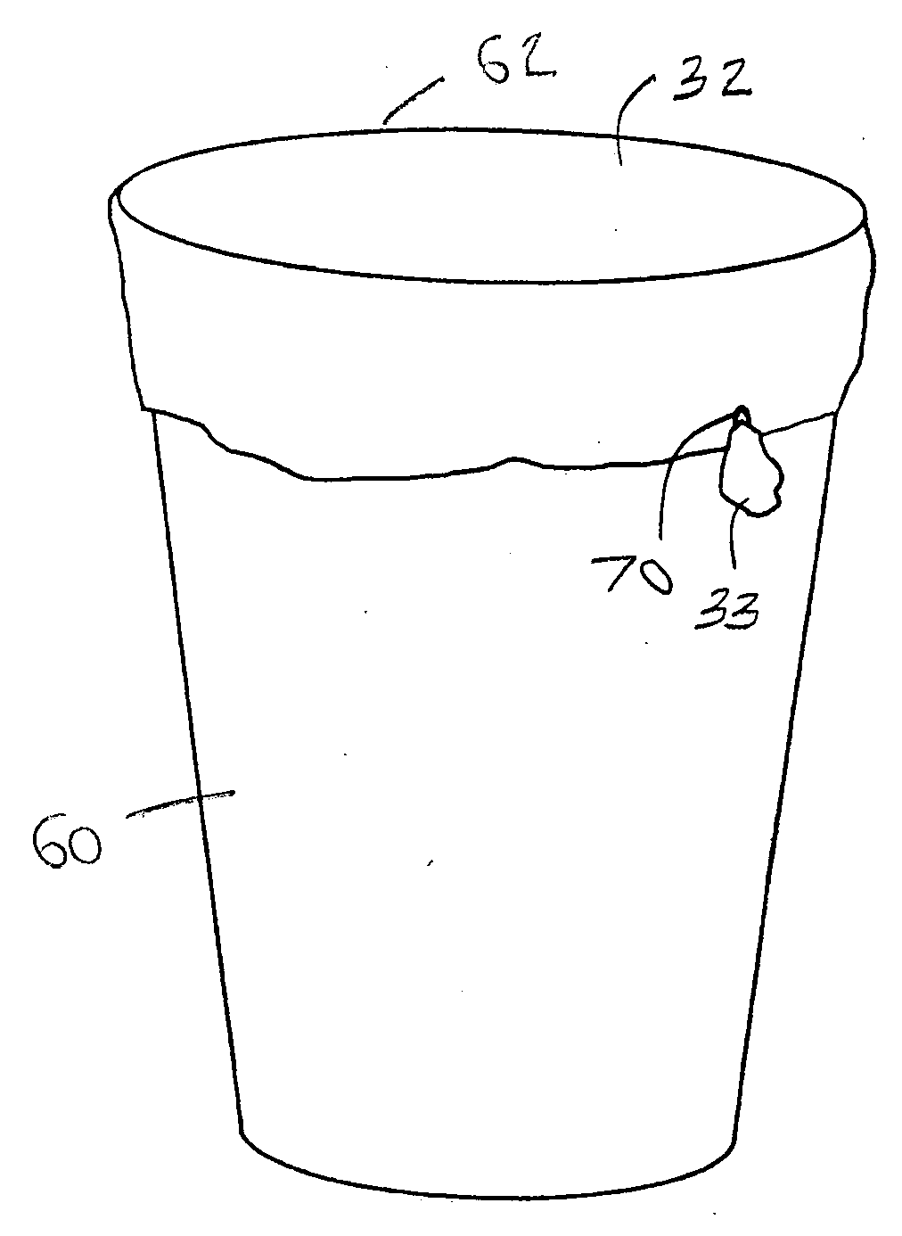 Trash receptacle and collection system