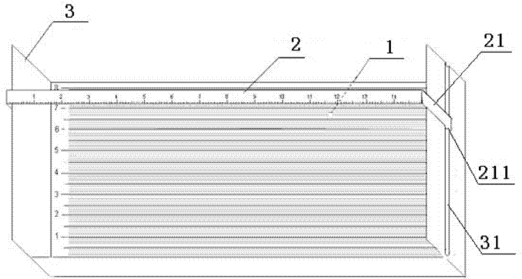 Agarose gel electrophoresis product recovering method