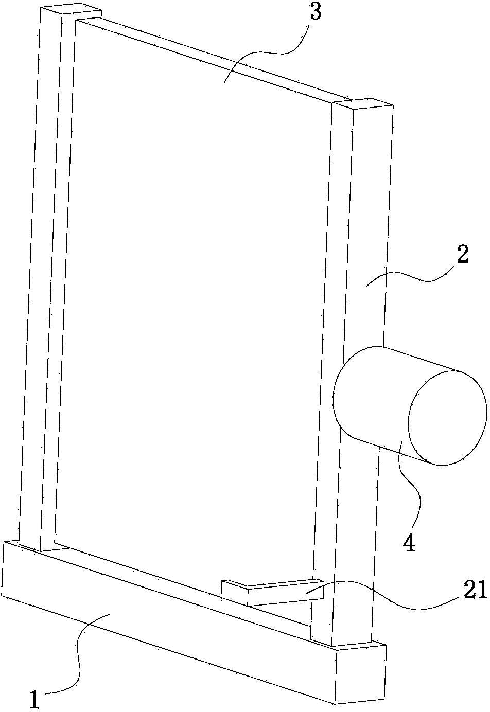 Host-controlled high-voltage electromagnetic dust removing system with turning dust removing function