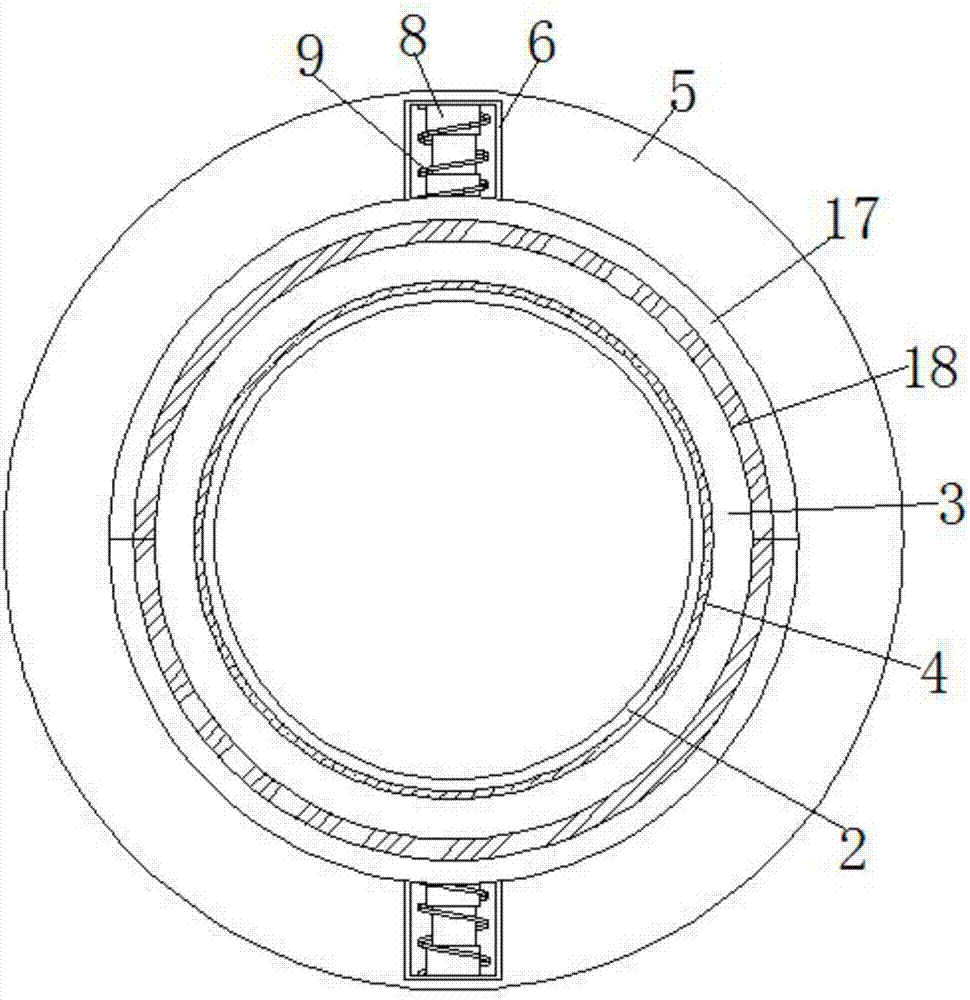 Intelligent water faucet convenient to mount and stable in butt-joint