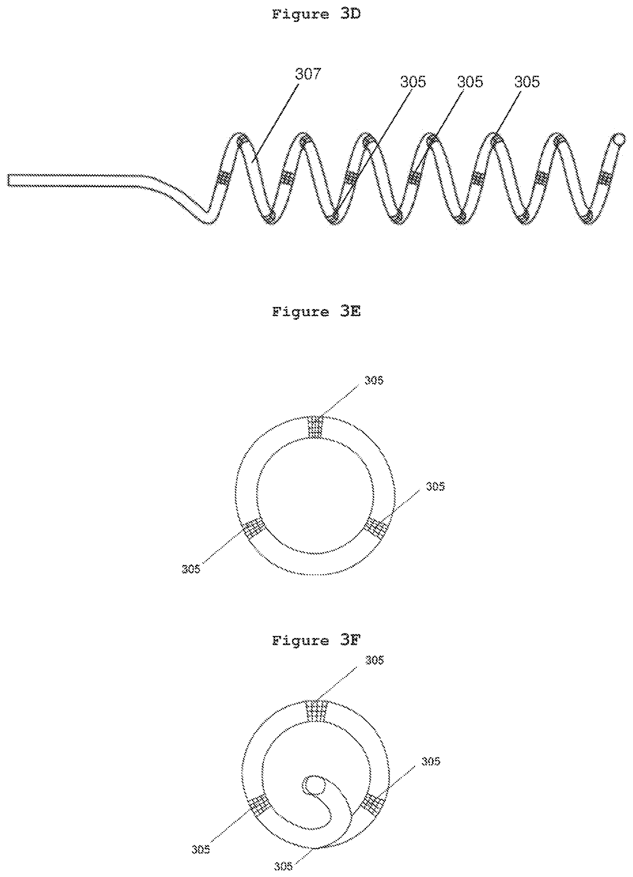 System and method for mapping the functional nerves innervating the wall of arteries, 3-d mapping and catheters for same