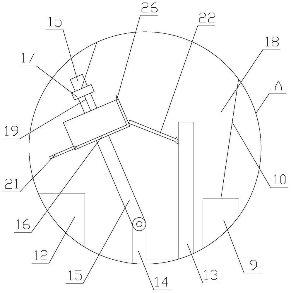 Agricultural hydroelectric power generation device with anti-blocking function