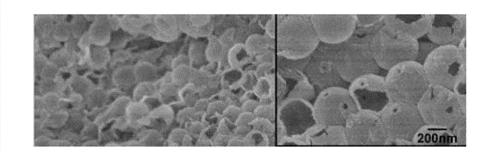 Preparation method of gadolinium oxide-coated ferroferric oxide magnetic fluorescent nano hollow spheres