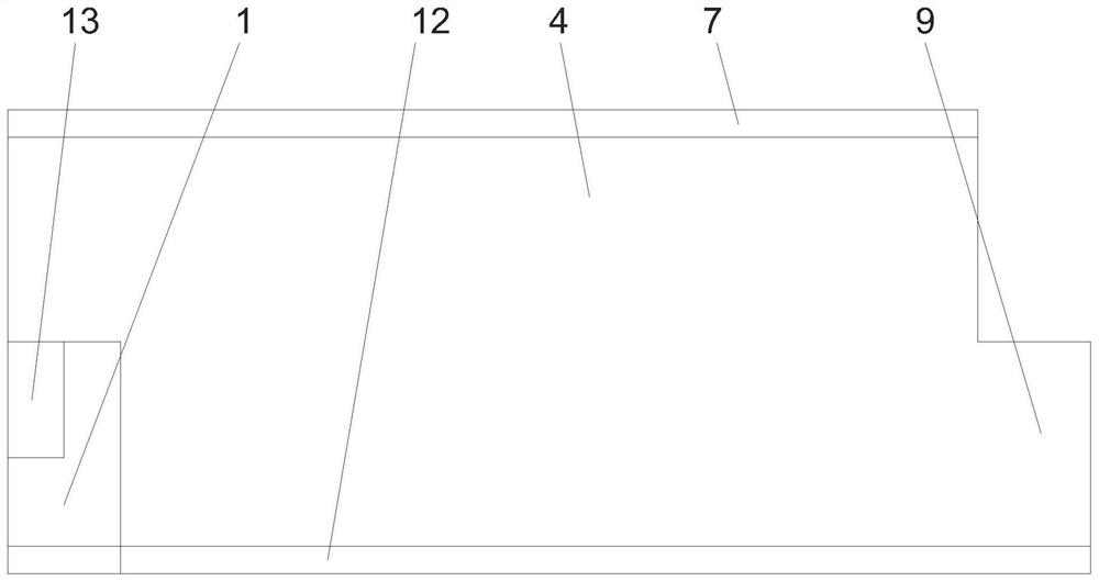 Silica brick for cement rotary kiln and preparation method thereof