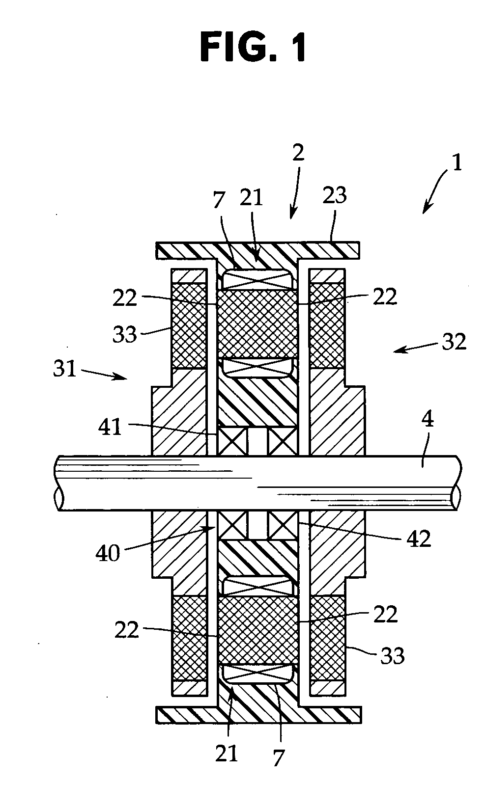 Axial air-gap electronic motor