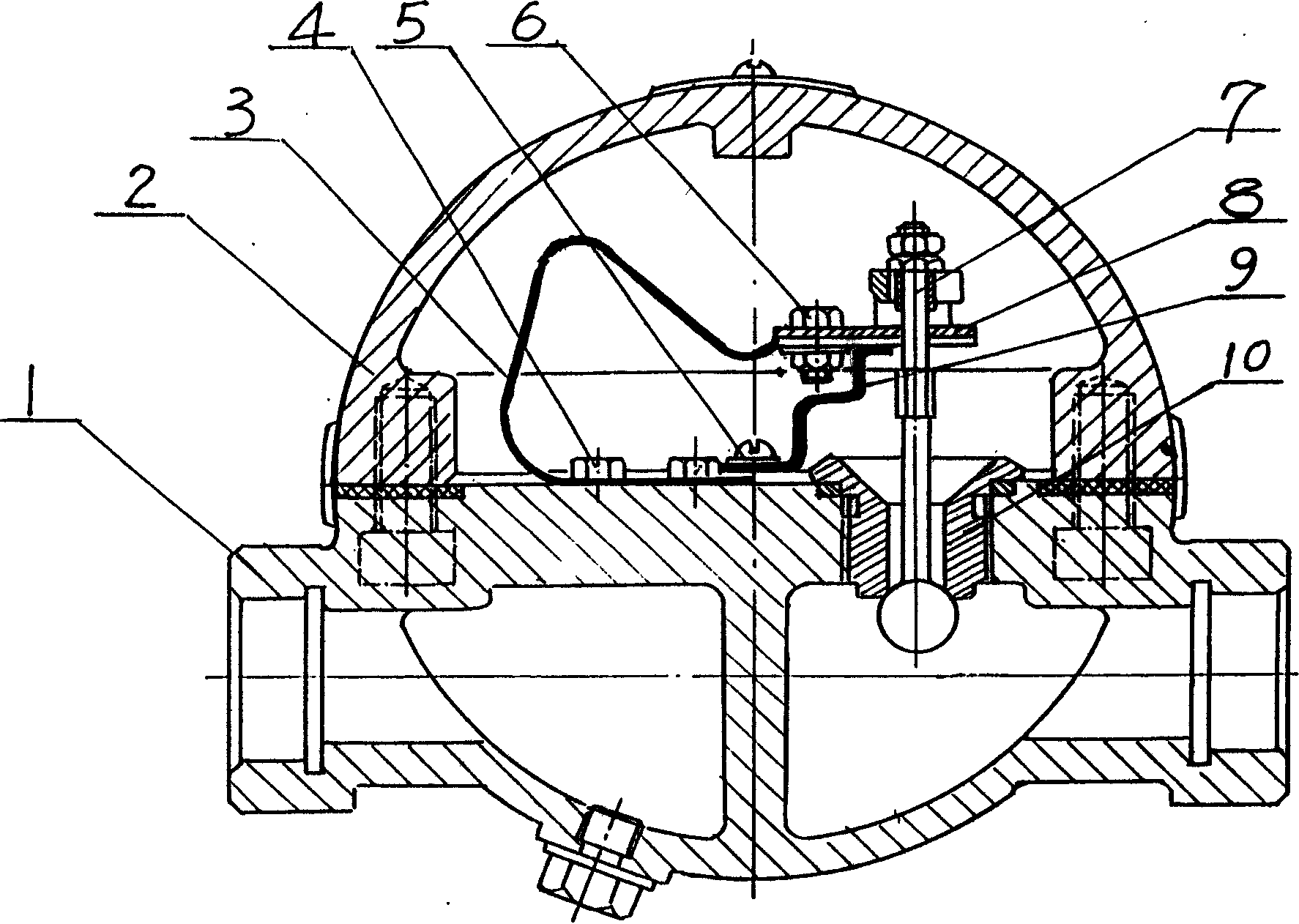 Double-locking trap