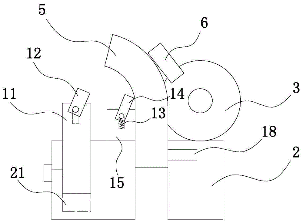 Bending processing system based on crack detection and feedback and clamping control