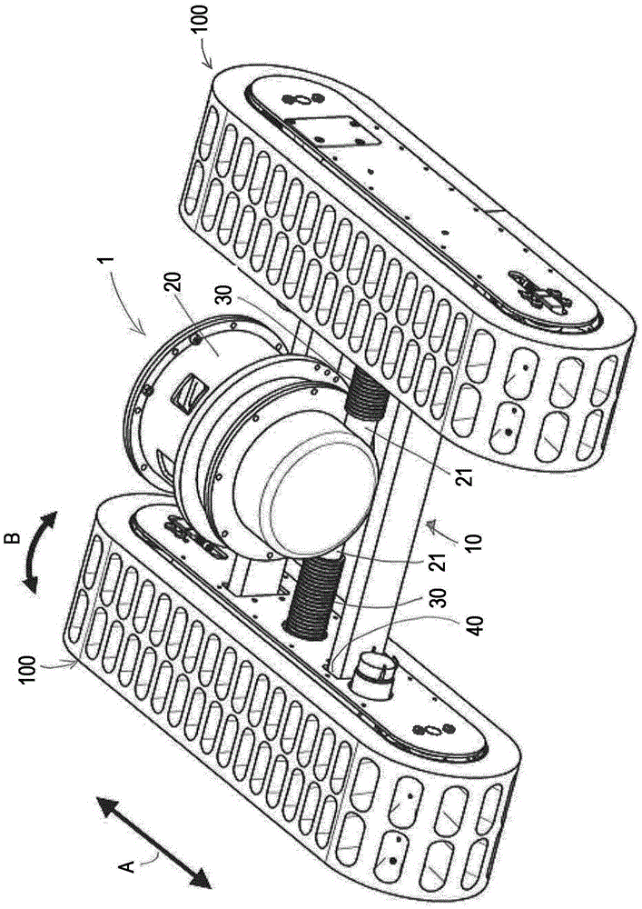 Vacuum wall crawler